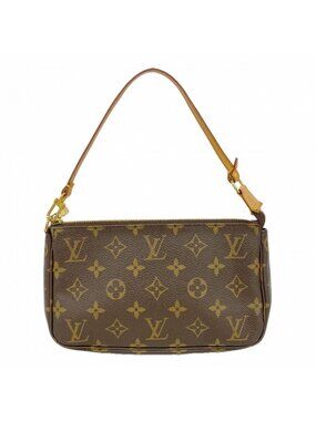 Louis Vuitton Pouch Monogram Pochette Brown